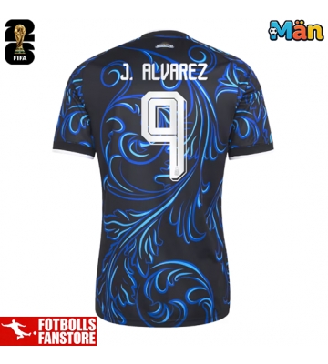 Argentina Julian Alvarez #9 Bortatröja VM 2026 Kortärmad